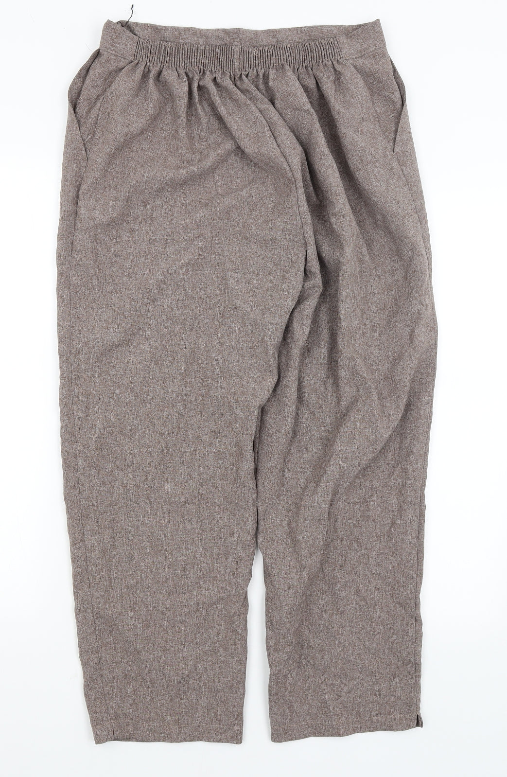 Womens UK Size 16 Emma Collection Regular Fit  Brown Trousers