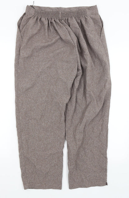 Womens UK Size 16 Emma Collection Regular Fit  Brown Trousers