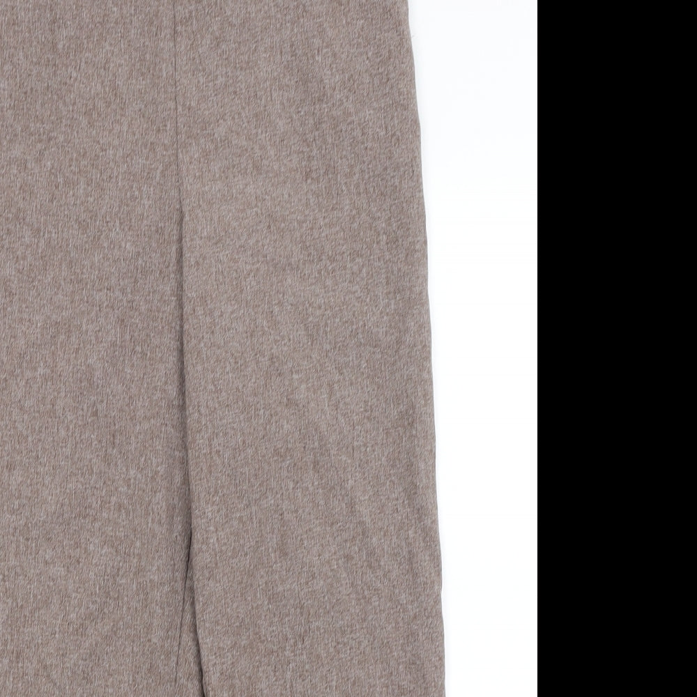 Womens UK Size 16 Emma Collection Regular Fit  Brown Trousers