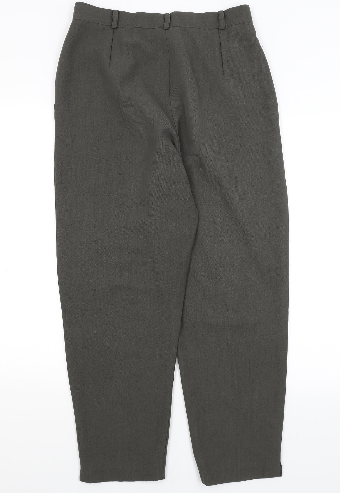 Womens UK Size 16 Preworn Regular Fit  Green Trousers