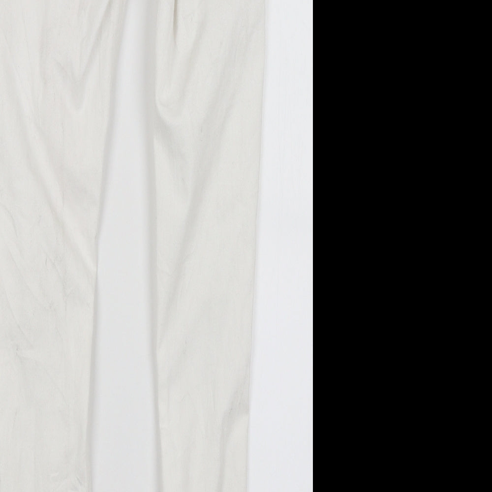 Topshop Womens White   Skinny Jeans Size 28 in L29 in