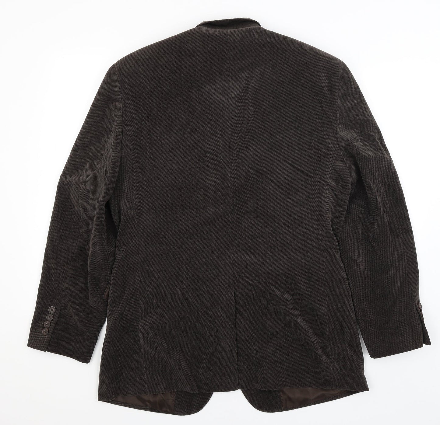 Mens UK Size M Greenwoods Regular Brown Suit Jacket