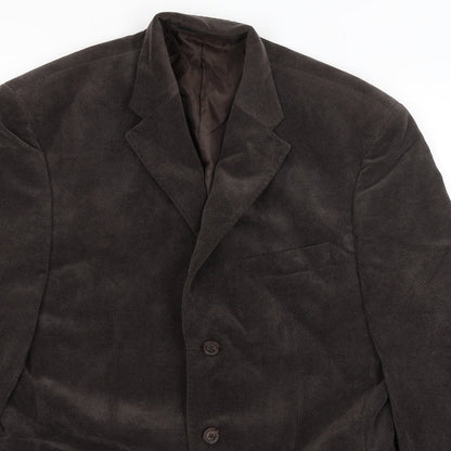 Mens UK Size M Greenwoods Regular Brown Suit Jacket