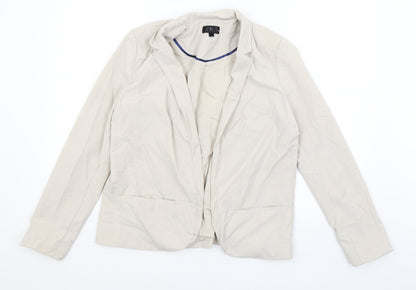 Topshop Womens Ivory   Jacket Blazer Size 12
