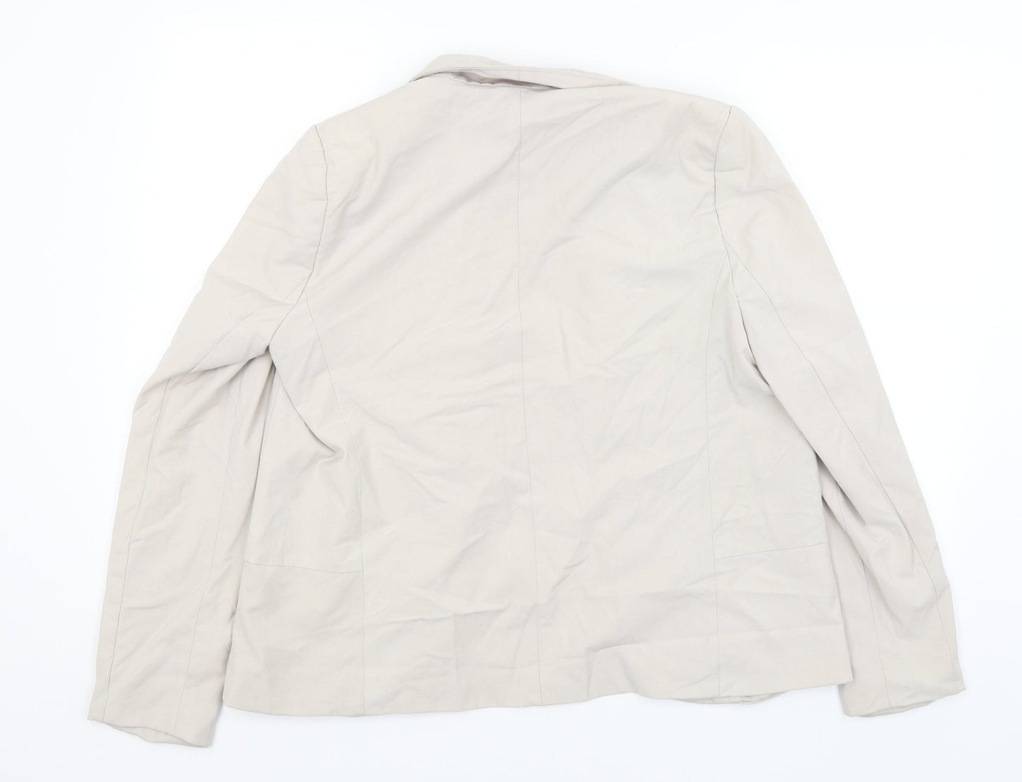 Topshop Womens Ivory   Jacket Blazer Size 12