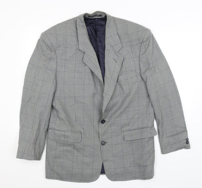 Mens UK Size L Chatsworth Regular Grey Suit Jacket