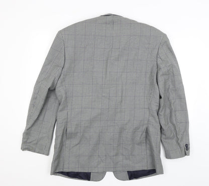 Mens UK Size L Chatsworth Regular Grey Suit Jacket