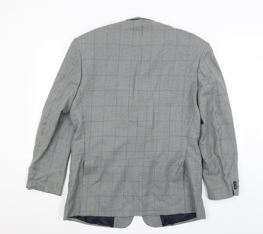 Mens UK Size L Chatsworth Regular Grey Suit Jacket