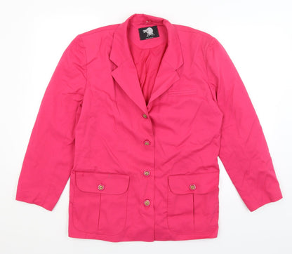 My Look Womens Pink   Jacket Blazer Size 10
