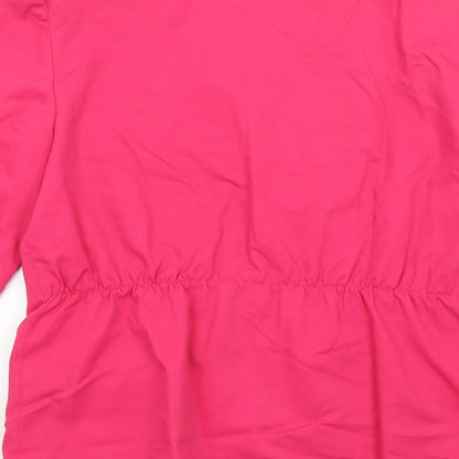 My Look Womens Pink   Jacket Blazer Size 10