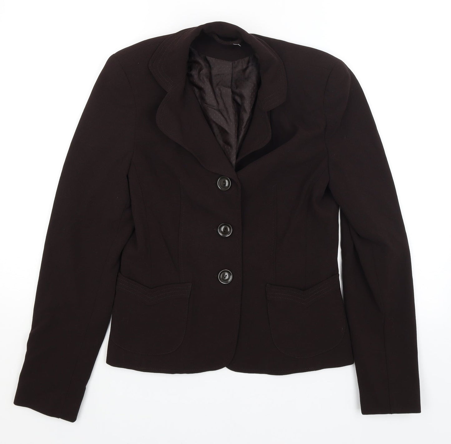 Dorothy Perkins Womens Brown   Jacket Blazer Size 10