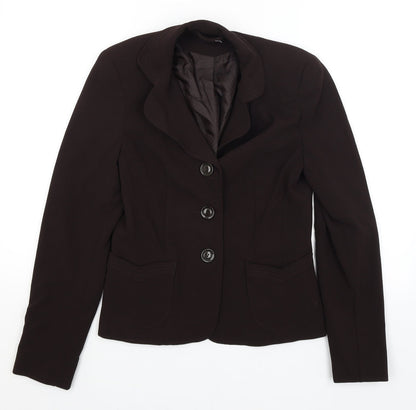 Dorothy Perkins Womens Brown   Jacket Blazer Size 10