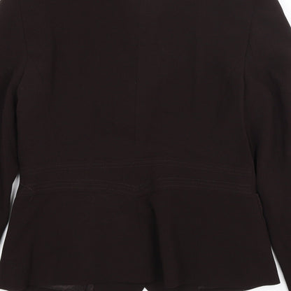 Dorothy Perkins Womens Brown   Jacket Blazer Size 10
