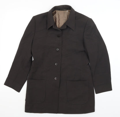 M&S Womens Brown   Jacket Blazer Size 12