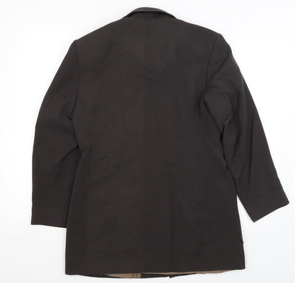 M&S Womens Brown   Jacket Blazer Size 12