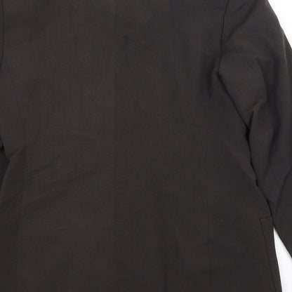 M&S Womens Brown   Jacket Blazer Size 12