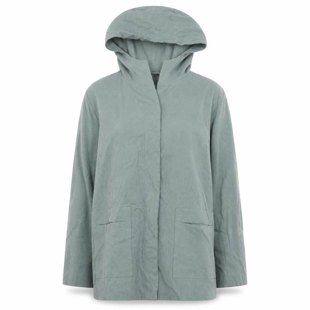 Womens UK Size S Astraka Blue Rain Coat