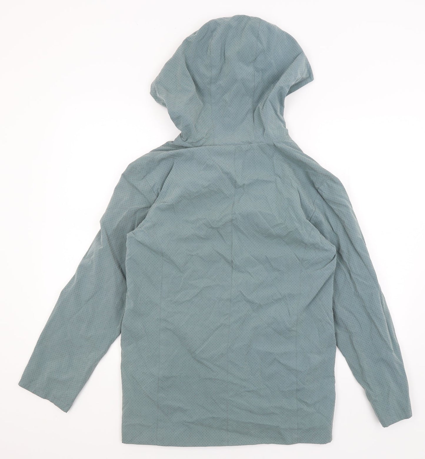 Womens UK Size S Astraka Blue Rain Coat