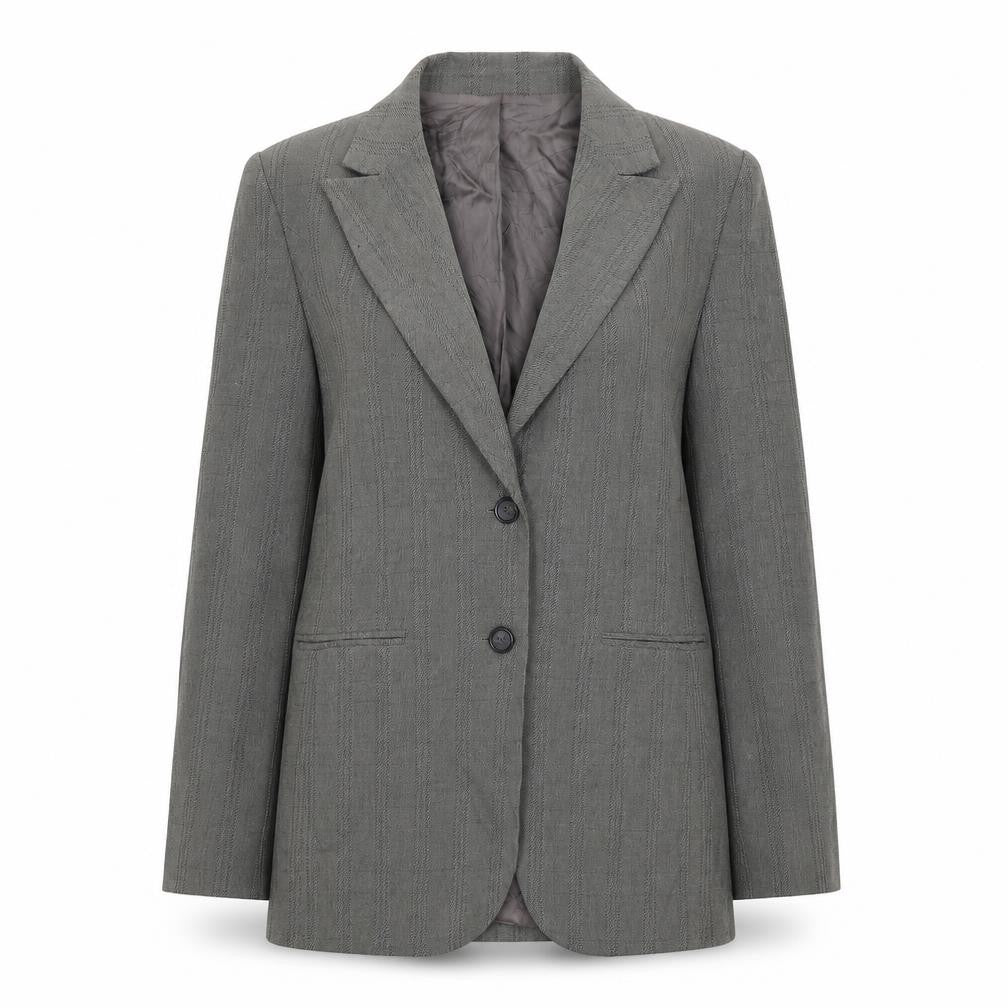 Womens UK Size 10 M&S Regular Grey Blazer