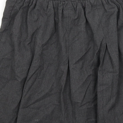 George Girls Grey   Pleated Skirt Size 10-11 Years