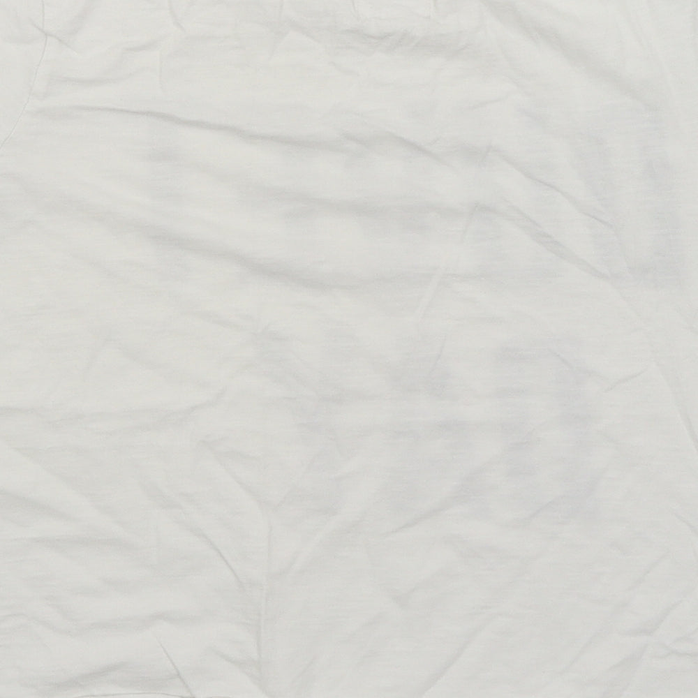 Womens UK Size 12 NEXT White Basic T-Shirt
