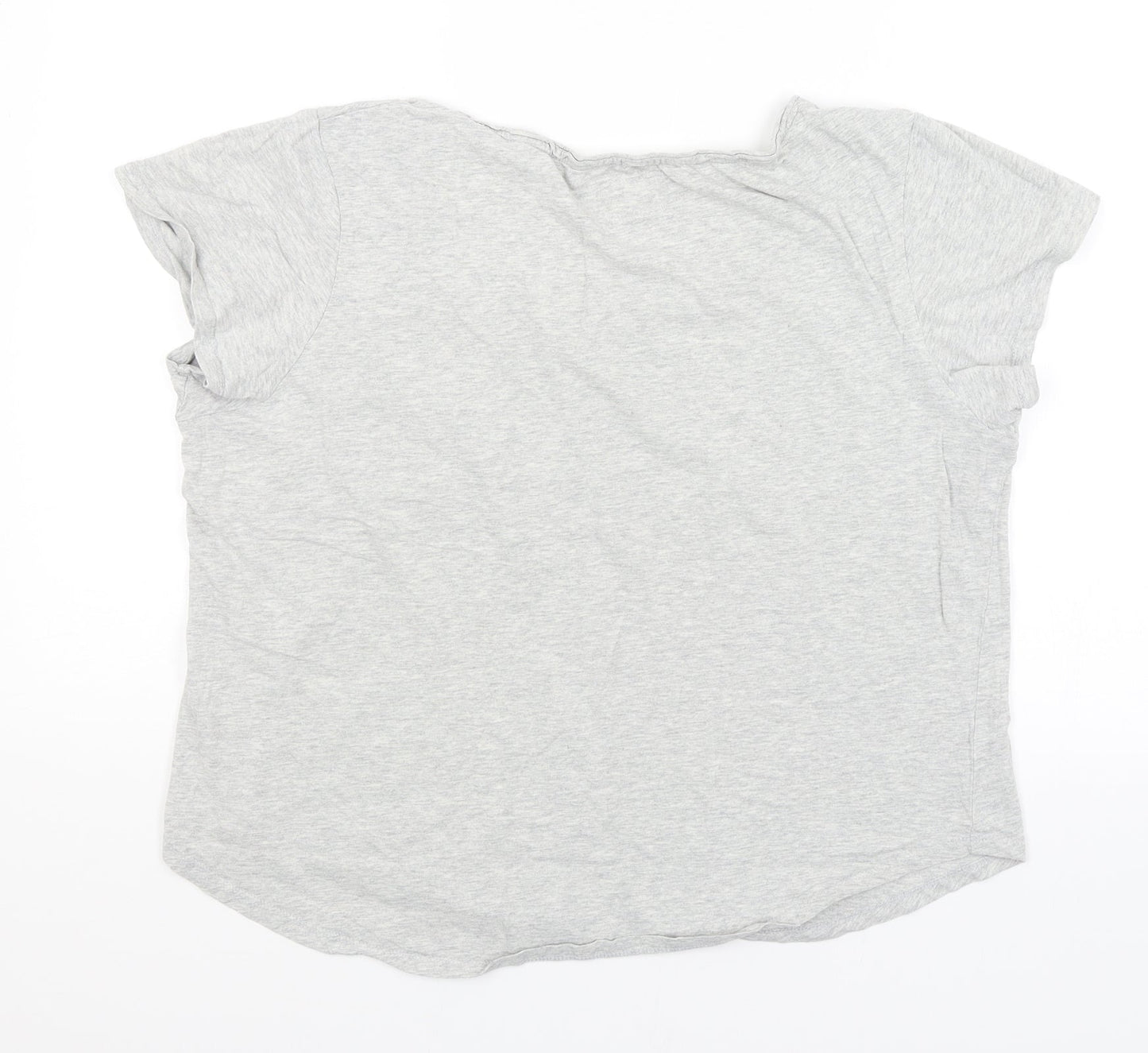 Womens UK Size 14 NEXT Grey Basic T-Shirt