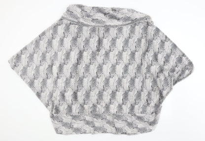 Urban Mist Womens Grey   Wrap Jumper One Size
