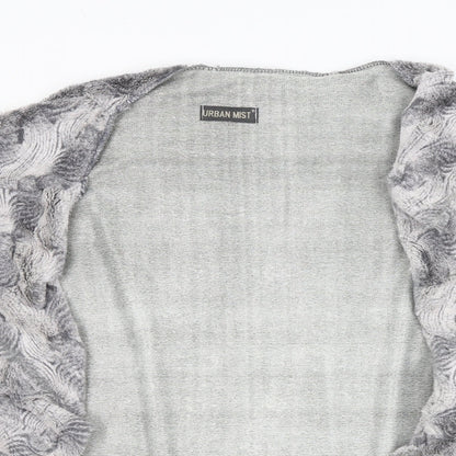 Urban Mist Womens Grey   Wrap Jumper One Size