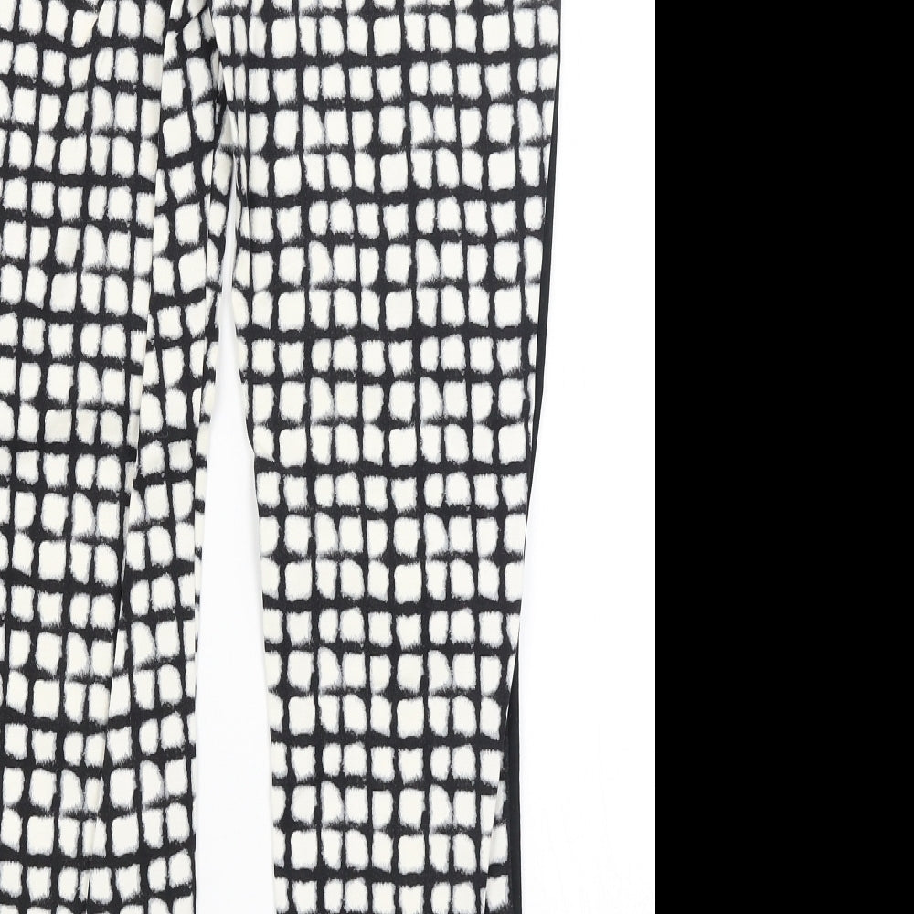 Womens UK Size 8 NEXT Regular Fit  Black Trousers