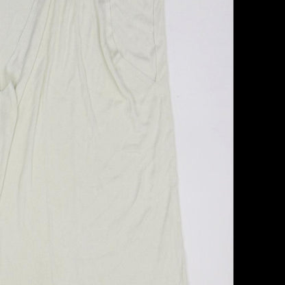 ASOS Womens White   Jumper Dress  Size 8