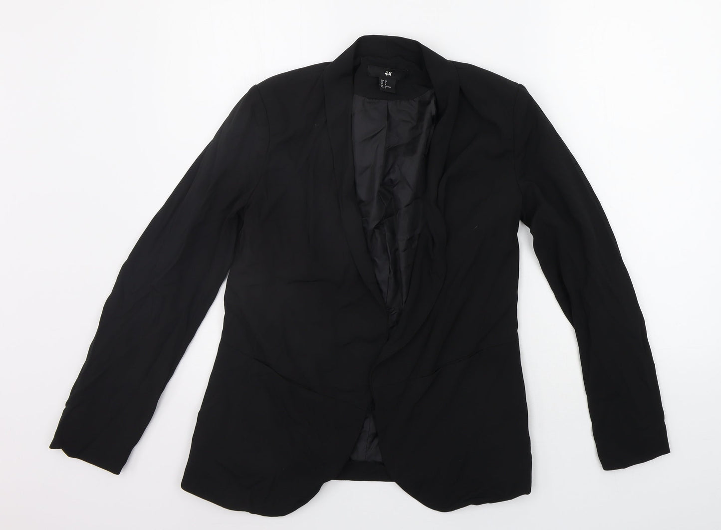 Womens UK Size 4 H&M Black Jacket