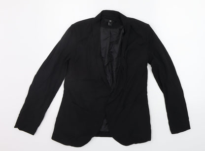 Womens UK Size 4 H&M Black Jacket