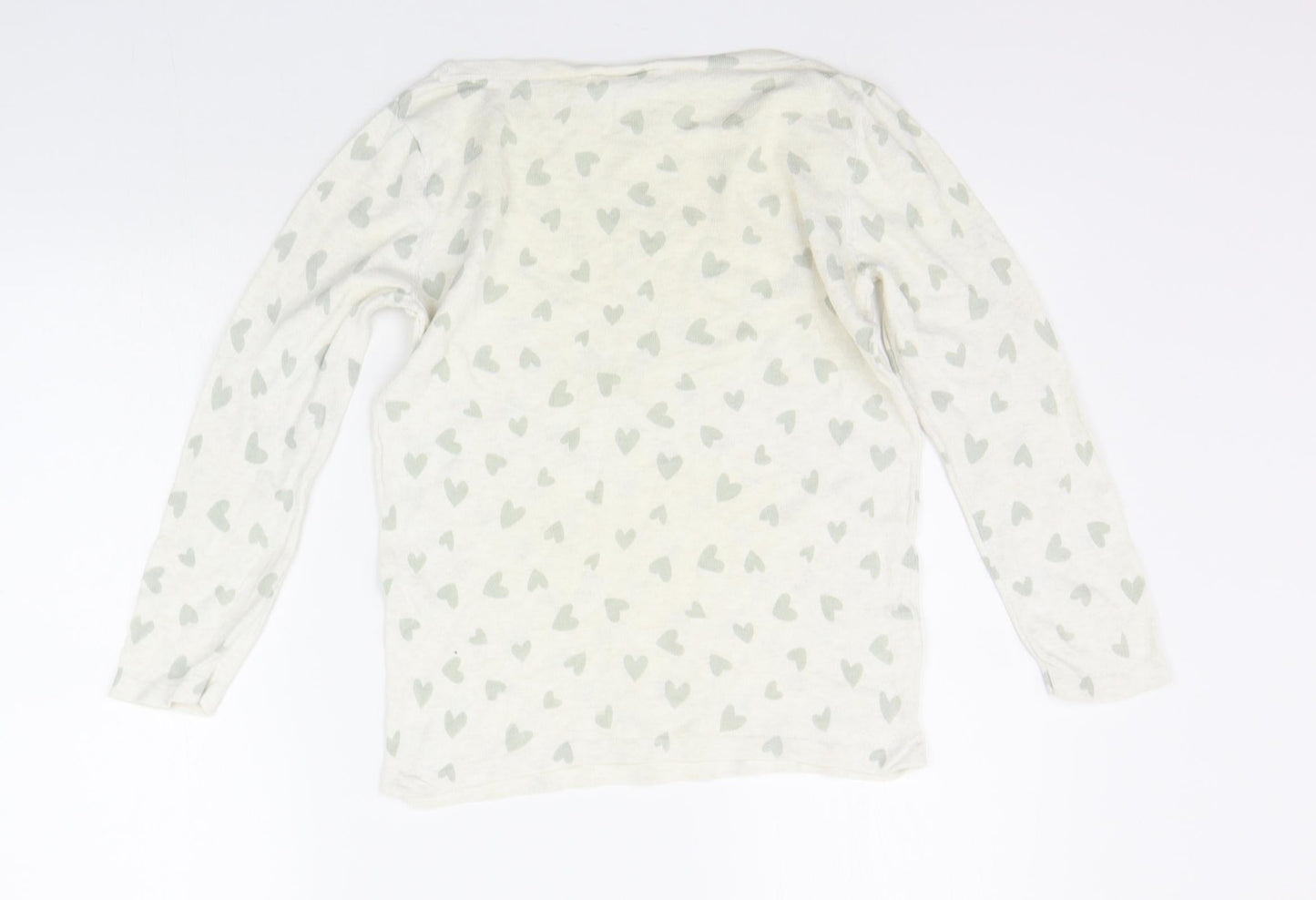 Womens UK Size 10 NEXT White Pullover Jumper