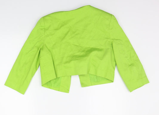 Precis Womens Green   Jacket Blazer Size 10