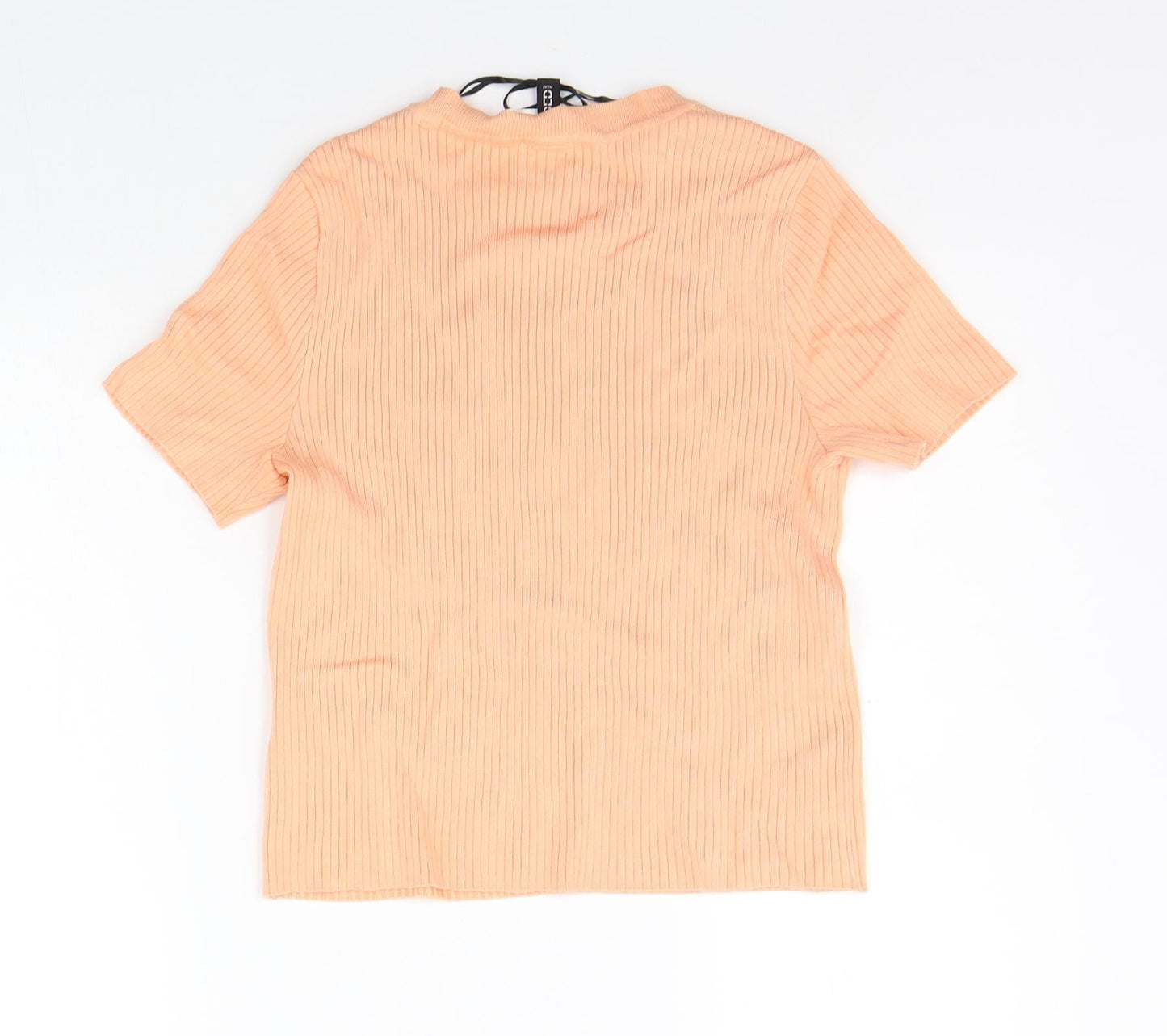 Womens UK Size M Divided Orange Basic T-Shirt
