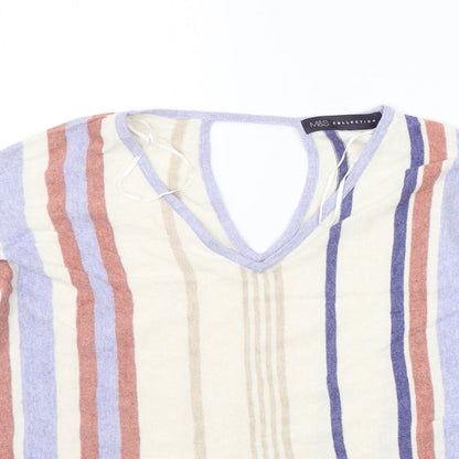 Womens UK Size 14 Marks and Spencer Beige Pullover Jumper