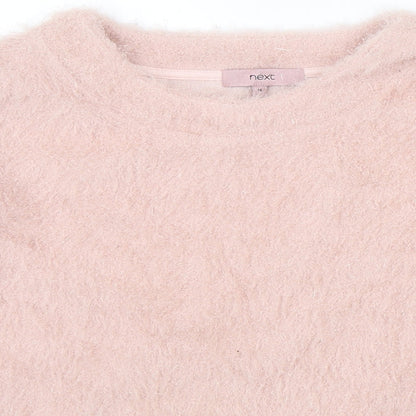 Womens UK Size 14 NEXT Beige Pullover Jumper