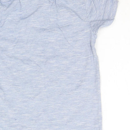 Primark Girls Blue   Basic Polo Size 6-7 Years