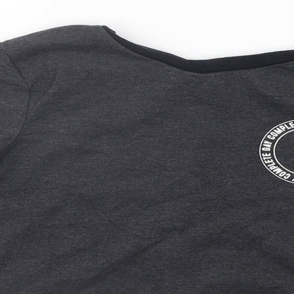 George Girls Grey   Basic T-Shirt Size 4-5 Years