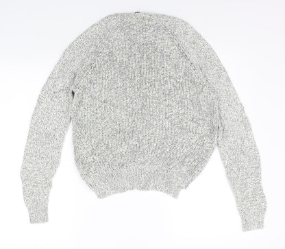 Womens UK Size 8 Marks and Spencer Grey Pullover Jumper