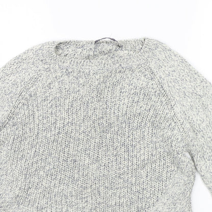 Womens UK Size 8 Marks and Spencer Grey Pullover Jumper