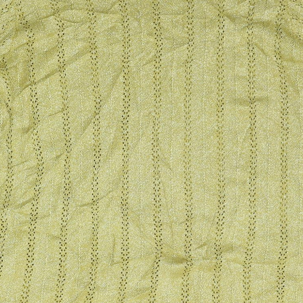 Womens UK Size 16 Marks and Spencer Yellow Pullover Jumper
