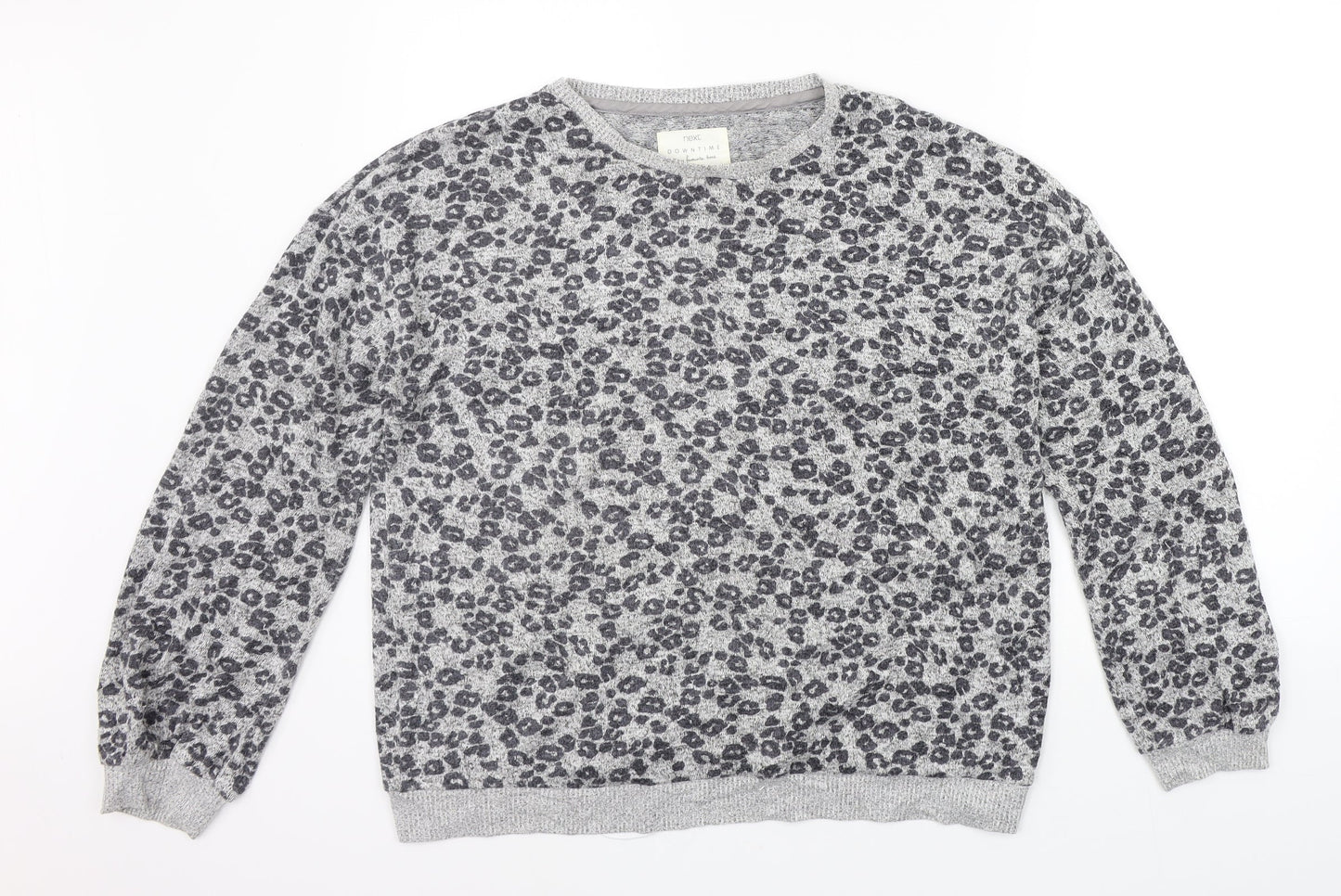 Womens UK Size M NEXT Grey Pullover Jumper