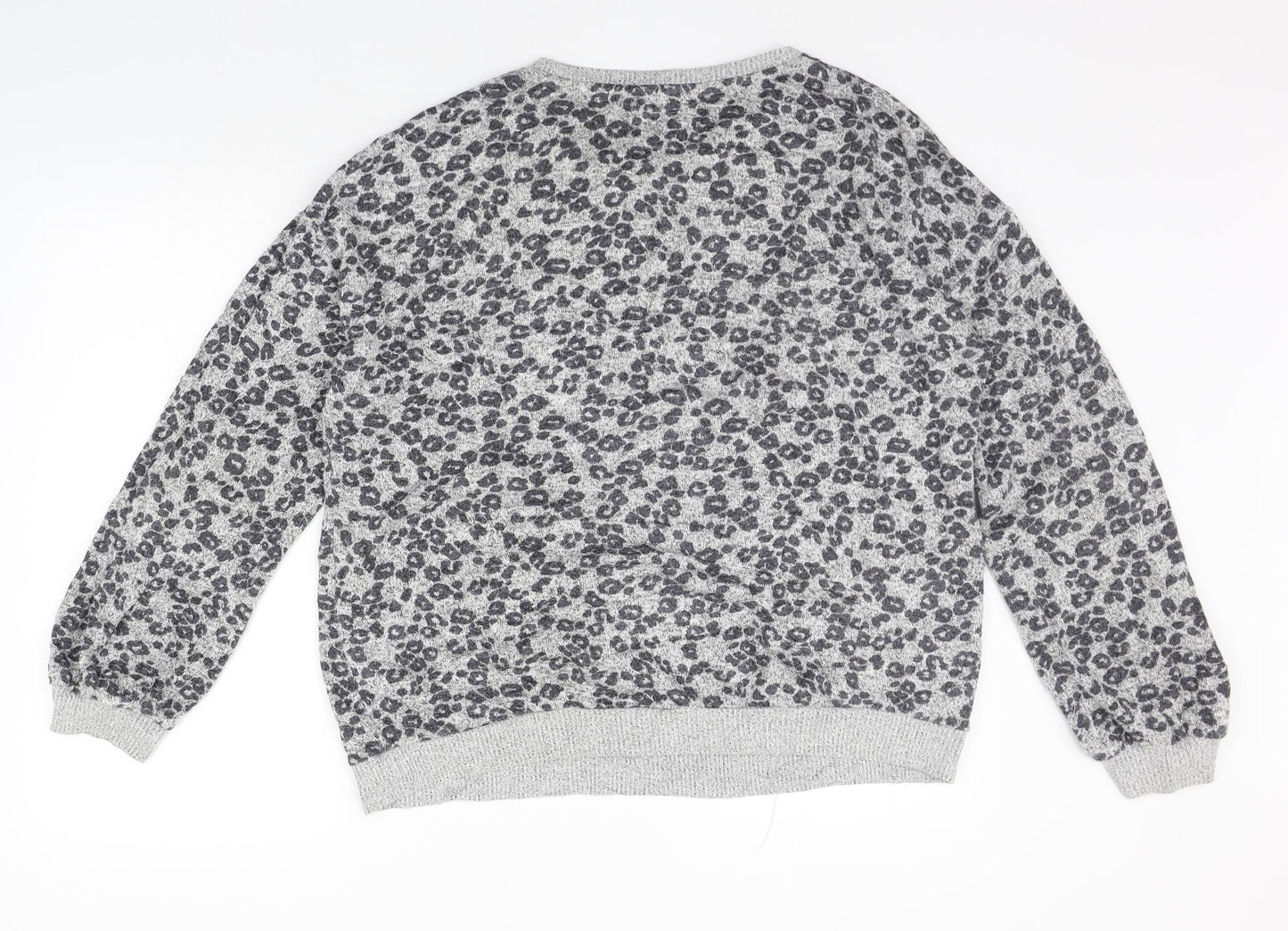Womens UK Size M NEXT Grey Pullover Jumper