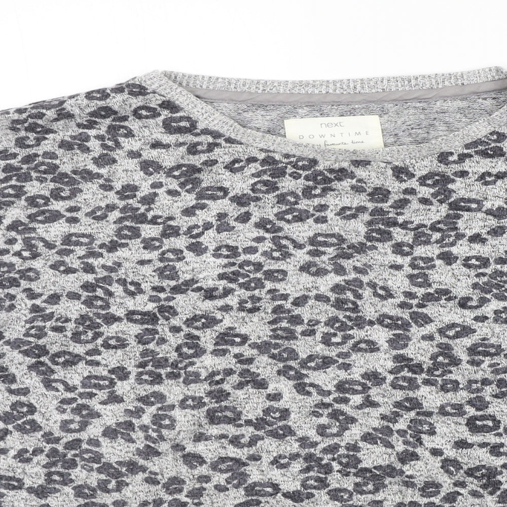 Womens UK Size M NEXT Grey Pullover Jumper