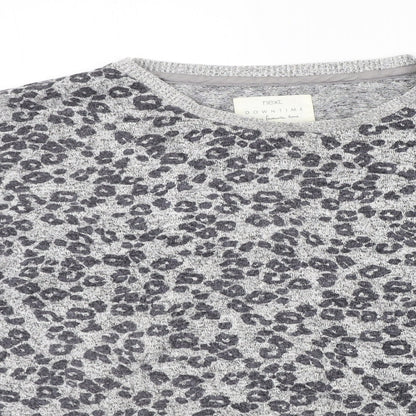 Womens UK Size M NEXT Grey Pullover Jumper