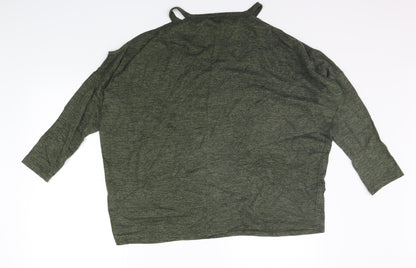 Womens UK Size 12 Select Green Pullover Jumper