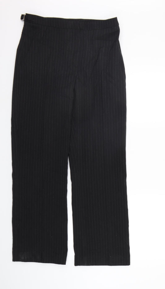 George Womens Black   Trousers  Size 12 L28 in