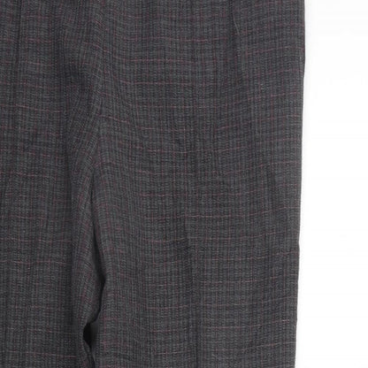 Womens UK Size 16 Marks and Spencer Regular Fit  Grey Trousers