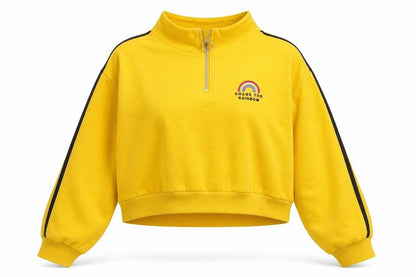 Womens UK Size M Divided Yellow Pullover Jumper
